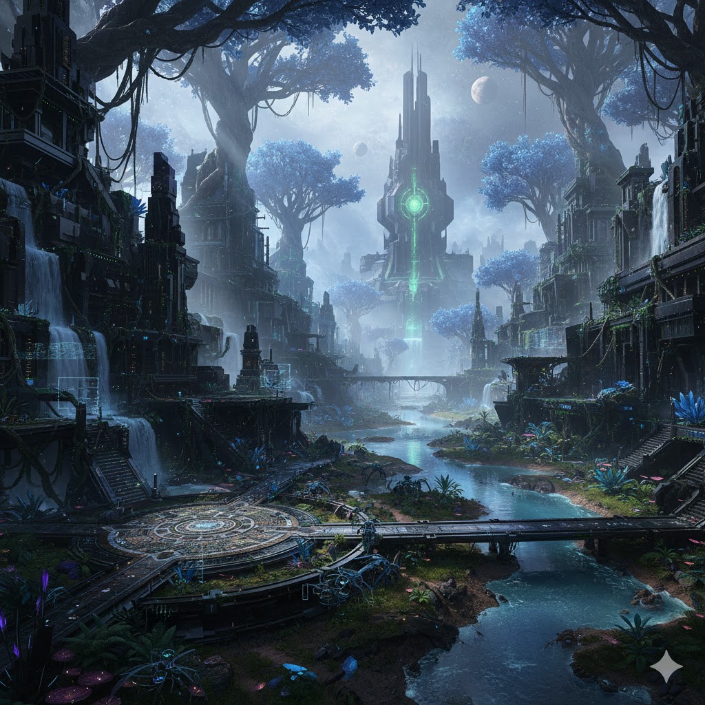 3D environment render